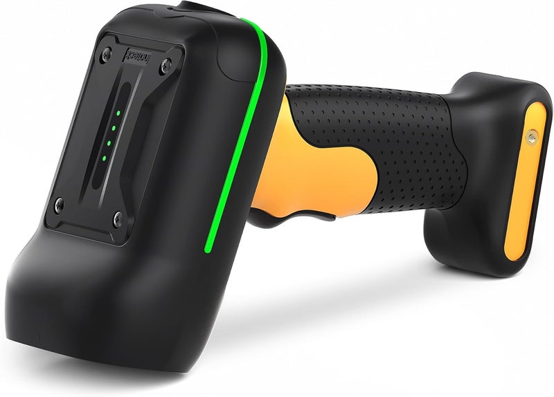 Inateck Industrial Barcode Scanner Bluetooth, 1D 2D QR Code Scanner Wireless with IP67 Waterproof and Dustproof, Handscanner with App & SDK, BCST-75 - Image 1